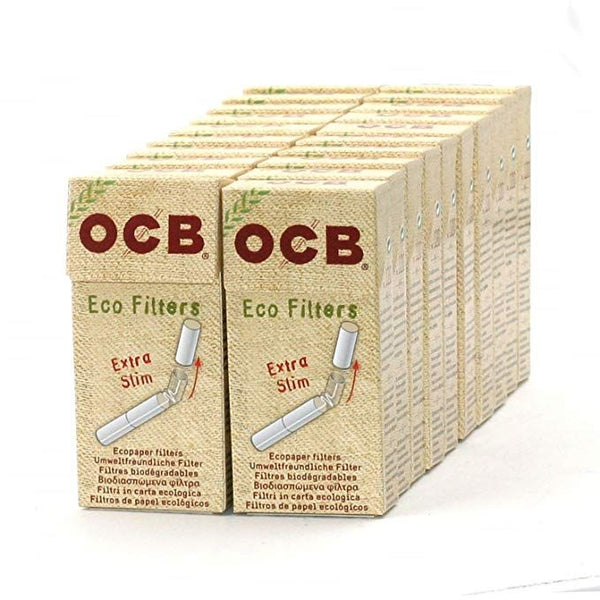 OCB Eco Filters Extra Slim Shisha Glass