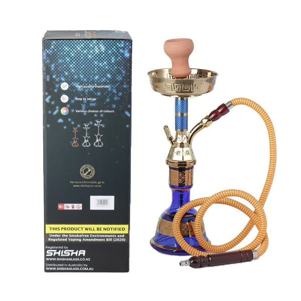 Shisha Hookah Metal EG45 1xHose 50cm Shisha Glass