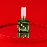 14mm Male Dokha Glass Dice Shape Shisha Bowl | Shisha Glass