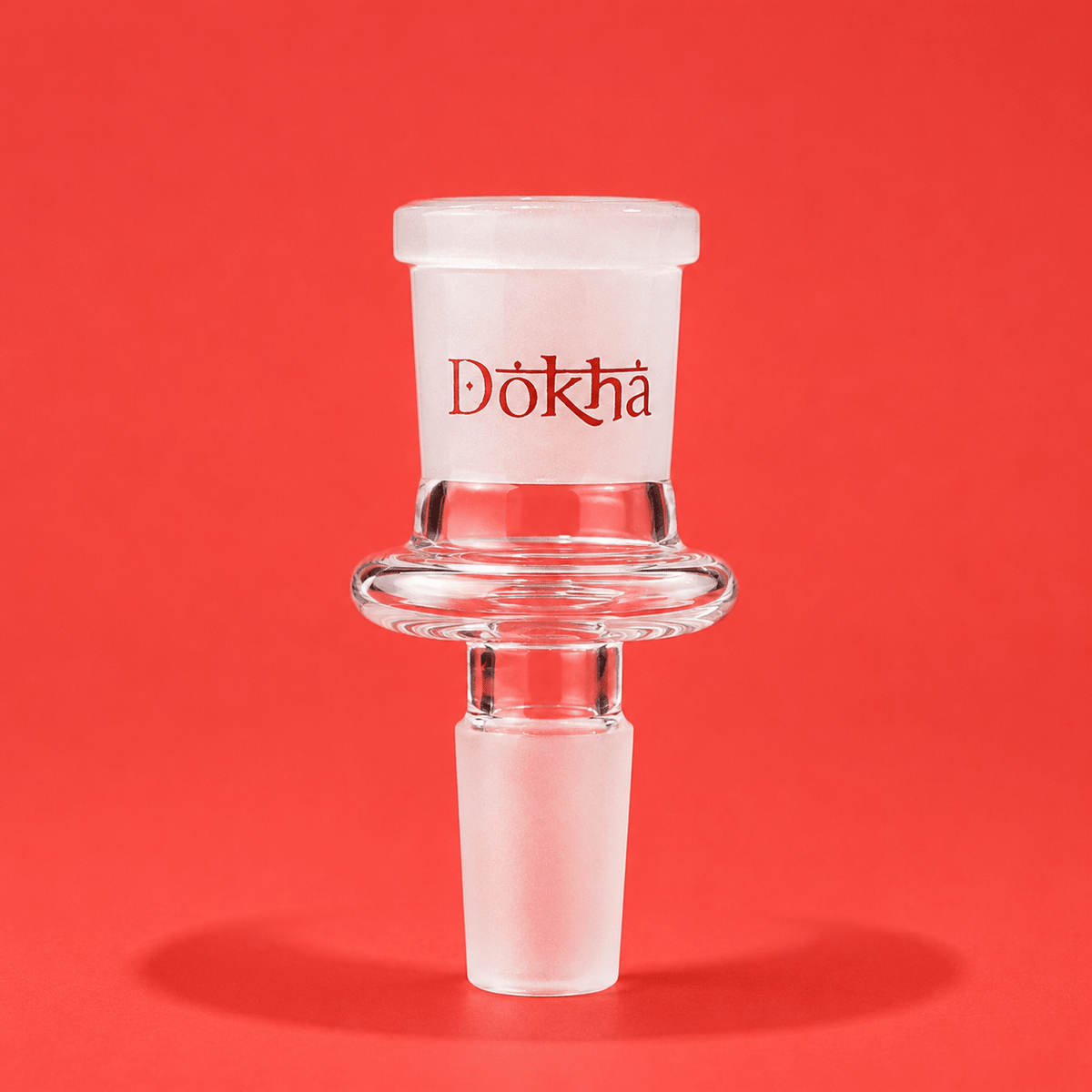 14mm Male to 18mm Female Disc style Glass Adapter | Shisha Glass