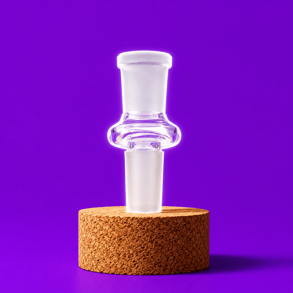 14mm/14mm Male to Female Glass Adapter | Shisha Glass
