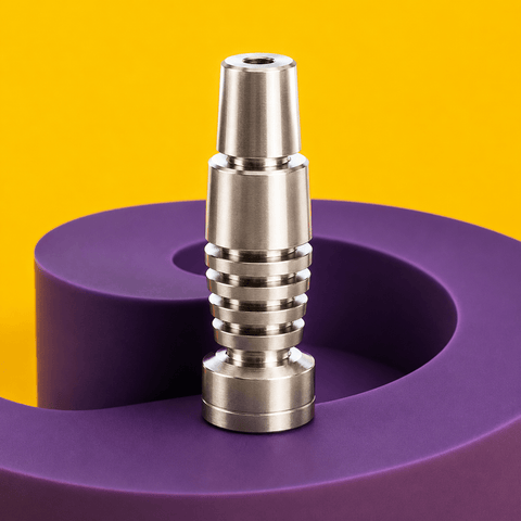 14mm/18mm Male Titanium Domeless Concentrate | Shisha Glass