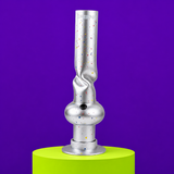 Shisha Glass Plastic Leaf L6 Hookah Vase 32cm