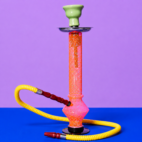 Shisha Glass Plastic PT9 Hookah Vase 30cm