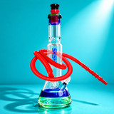 Tree Percolator Shadow Beaker Base Glass Waterpipe With Ice Catcher 37cm