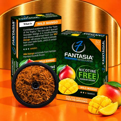 Fantasia NIC-FREE WILD MANGO Hookah Shisha Flavor 50g