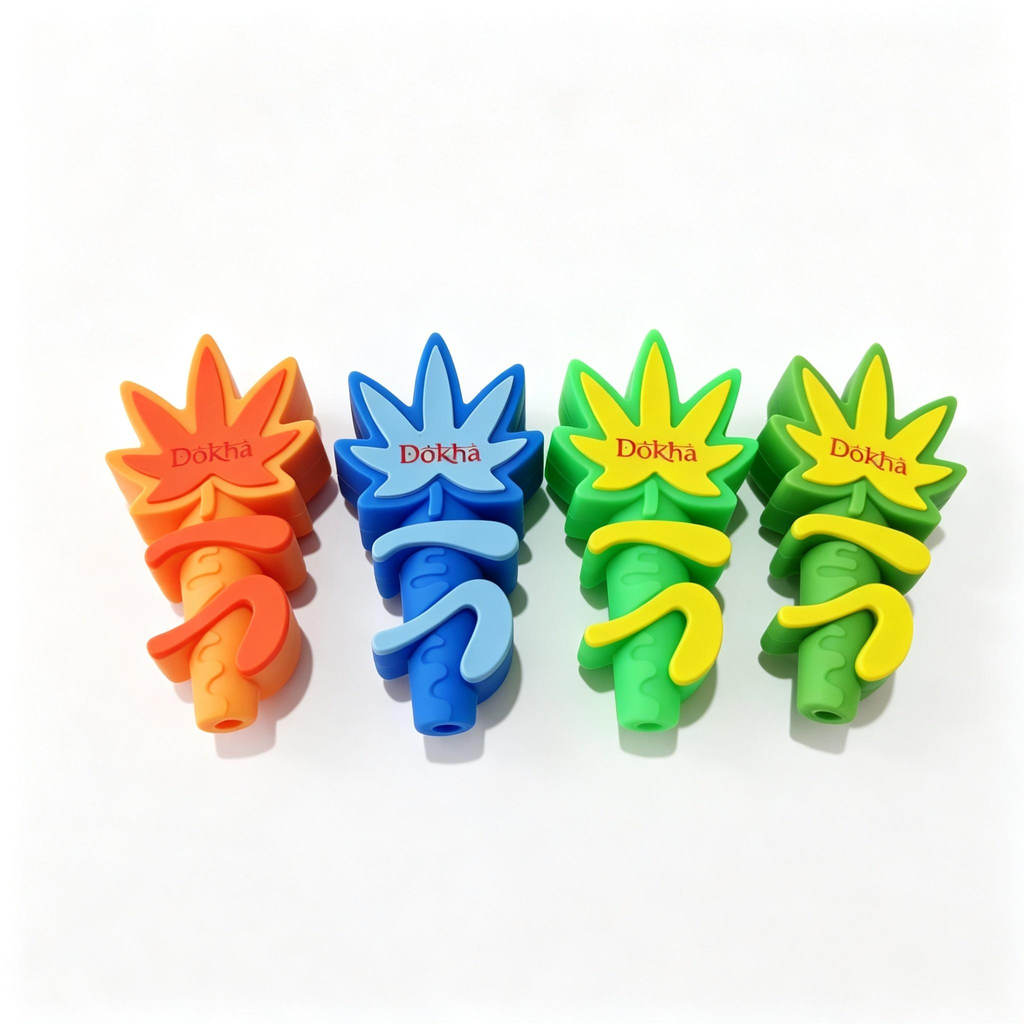 Dokha Leafy 710 Silicone Pipe 7.5cm