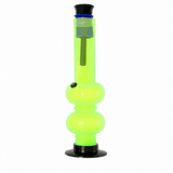 Acrylic Double Round Base Waterpipe 30cm | Shisha Glass