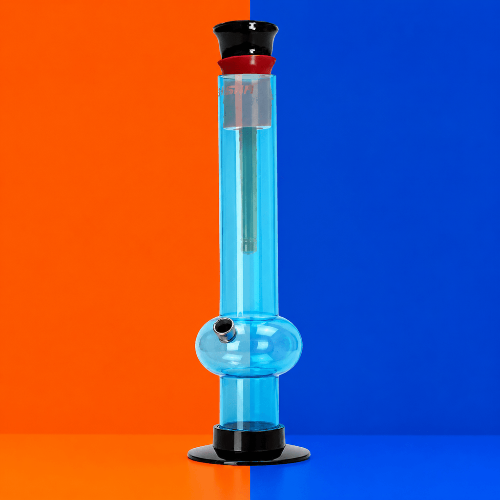 Acrylic Round Base Waterpipe 32cm | Shisha Glass