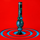 Acrylic Shisha Glass Plastic Mixed Color M3 Hookah Vase 26cm | Shisha Glass