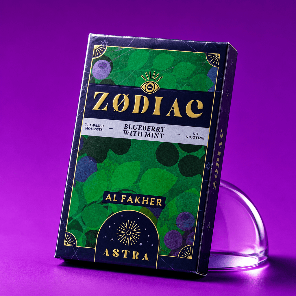 Al Fakher Zodiac edition Blueberry with Mint 50g | Shisha Glass