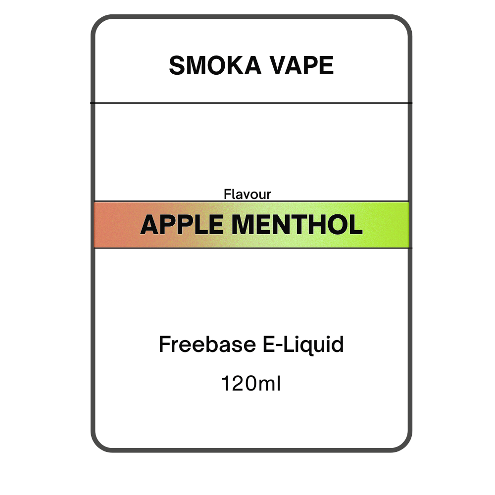 Apple Menthol E-liquid | Shisha Glass