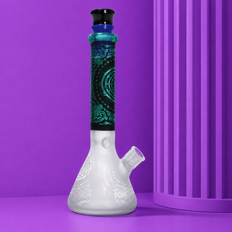 Art Style Beaker Base Glass Waterpipe 35cm | Shisha Glass