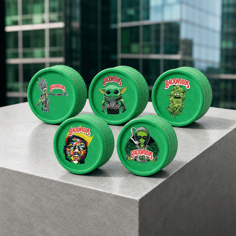 Backwoods Hemp Biodegradable Grinder | Shisha Glass