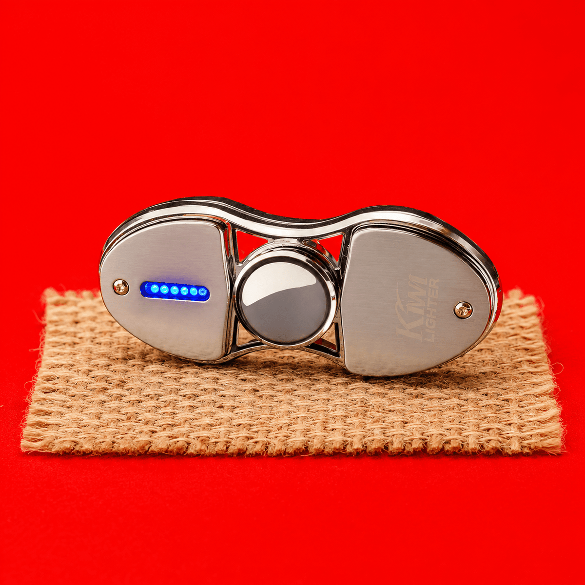 Boat Shape Zinc Alloy Fidget Spinner Lighter by KIWI Lighter | Shisha Glass