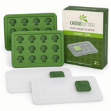 CannaButter Mushroom-Shaped Gummy Trays- 2pk | Shisha Glass