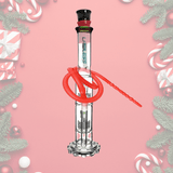 Cog Base Glass Waterpipe with Double Percolator 47cm | Shisha Glass