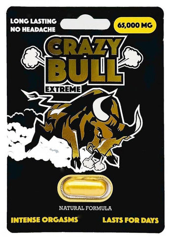 Crazy Bull Extreme 65000 Sex Pill For Male | Shisha Glass