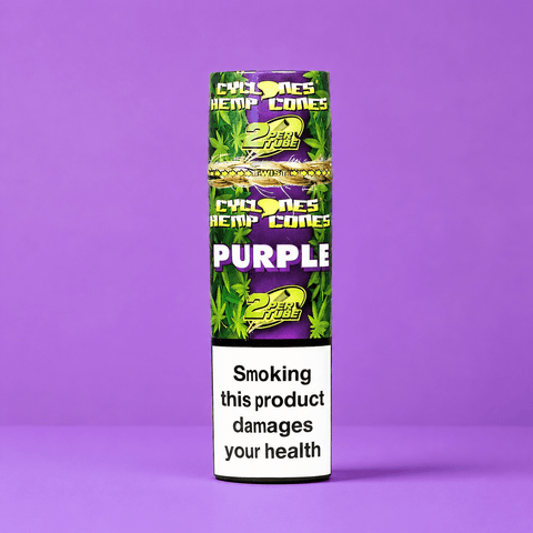 Cyclone Hemp Purple 2pk | Shisha Glass