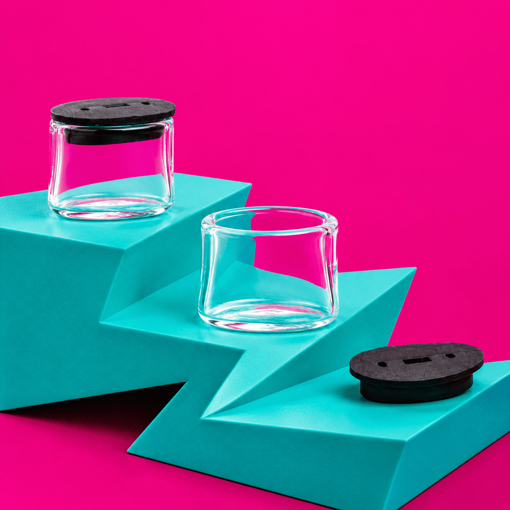 DaVinci Ascent Vaporiser Jars 2Piece | Shisha Glass