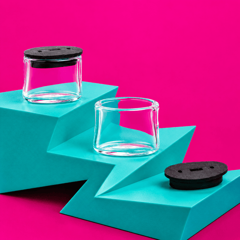 DaVinci Ascent Vaporiser Jars 2Piece | Shisha Glass