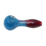 Dokha Double Colored Glass Smoking Pipe 10cm | Shisha Glass
