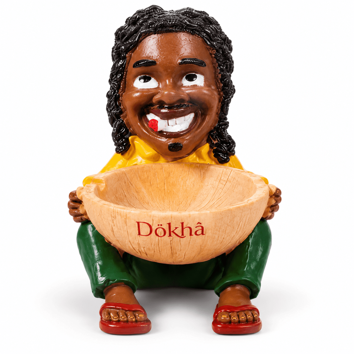Dokha Fancy Standing Resin Ashtray | Shisha Glass
