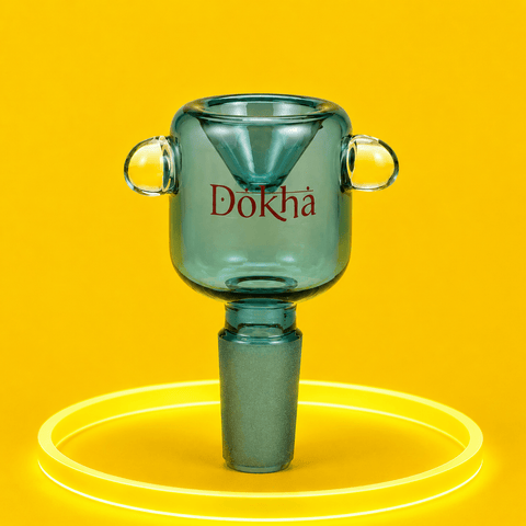 Dokha Glass Bubble Dropcone 14mm | Shisha Glass