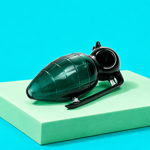 Dokha Glass Grenade Smoking Pipe 13cm | Shisha Glass