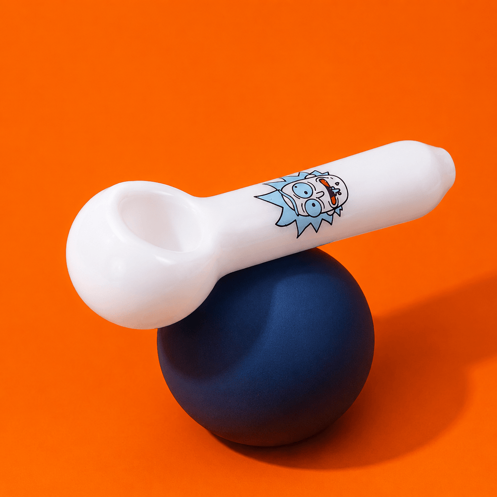 Dokha Glass Rick Smoking Pipe 10cm | Shisha Glass