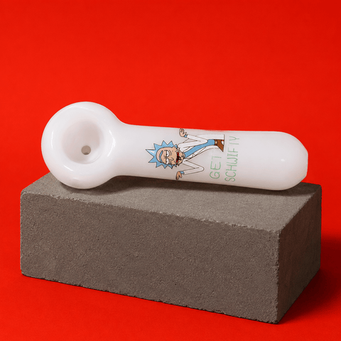 Dokha Glass Rick Smoking Pipe 12cm | Shisha Glass