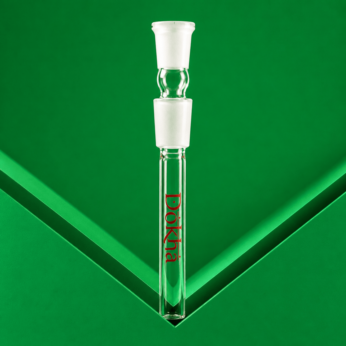 Dokha Glass Shisha Stem 18mm Male To 14mm Female 15cm | Shisha Glass
