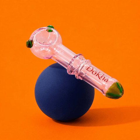 Dokha Glass Solara Smoking Pipe 11.5cm | Shisha Glass