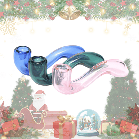 Dokha Glass Wave Spoon Pipe 12.5cm | Shisha Glass