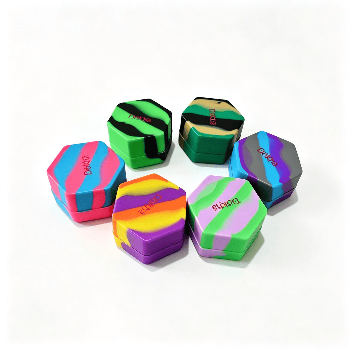 Dokha Honeycomb Silicone Container | Shisha Glass