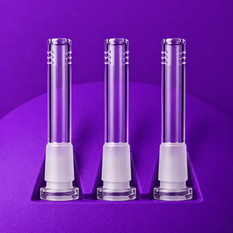Dokha Lava LS2 Shisha Glass Stem 18mm Male To 18mm Female 10cm | Shisha Glass