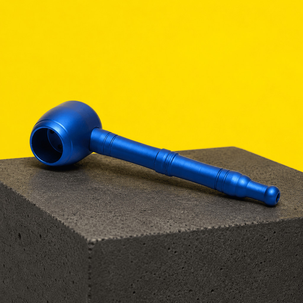 Dokha Metal Alloy Billiard Pipe 10cm | Shisha Glass