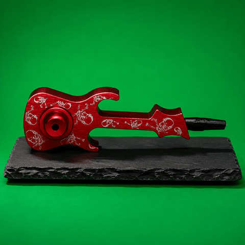 Dokha Metal Guitar Billiard Pipe 10.5cm | Shisha Glass