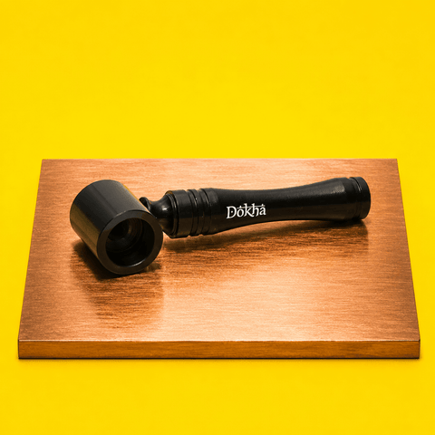 Dokha Metal Pacifier Billiard Pipe 8.7cm | Shisha Glass