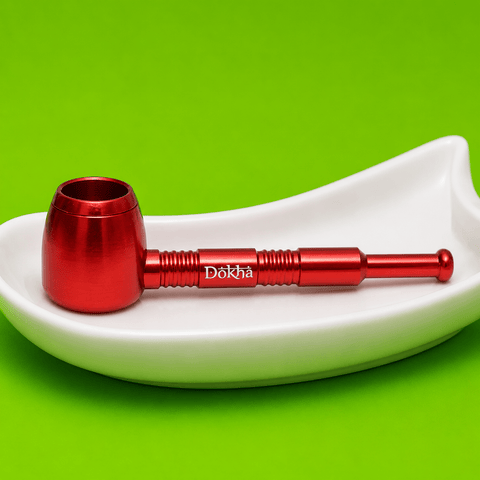 Dokha Metal Squid Billiard Pipe 10cm | Shisha Glass