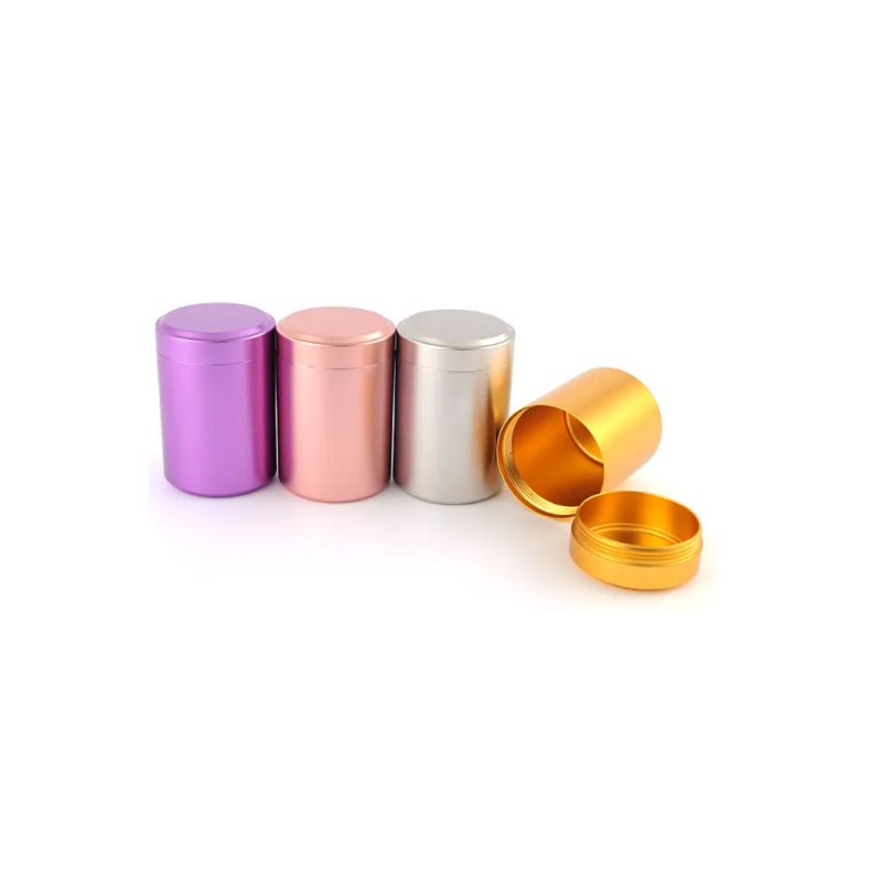 Dokha Metal Storage Medium 4.5x6.5cm | Shisha Glass