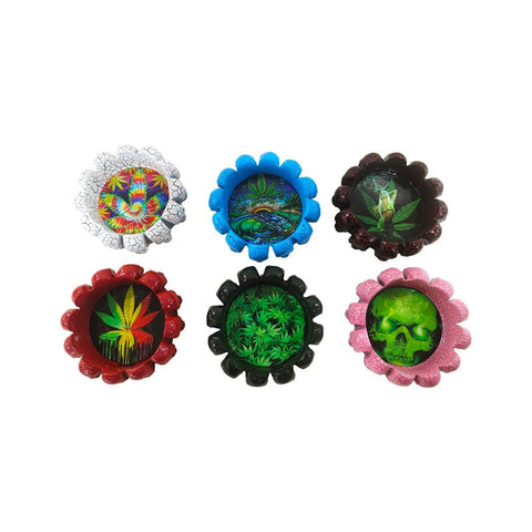 Dokha Resin Round Ashtray | Shisha Glass