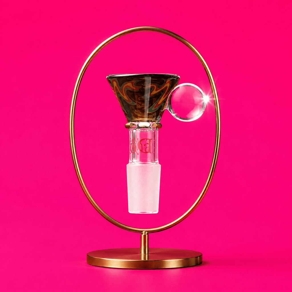 Dokha Shisha Bowl with Strips 14mm | Shisha Glass
