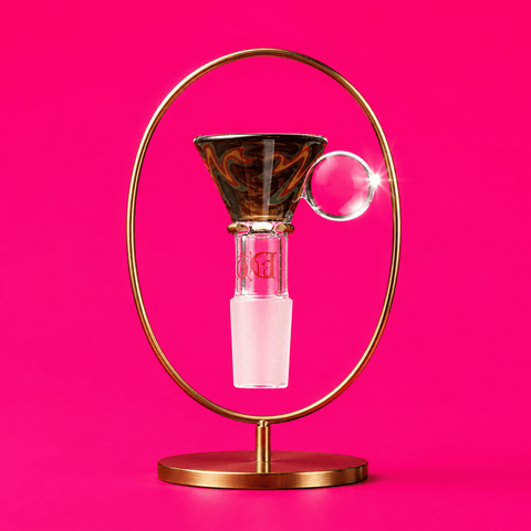Dokha Shisha Bowl with Strips 14mm | Shisha Glass