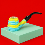 Dokha Silicone Billiard Sherlock Pipe 13cm | Shisha Glass