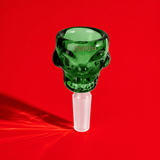 Dokha SKULL Bowl Drop Cone Glass Pipe 14mm | Shisha Glass