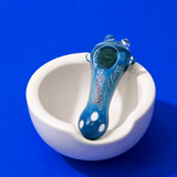 Dokha Spade Glass Smoking Pipe 10cm | Shisha Glass