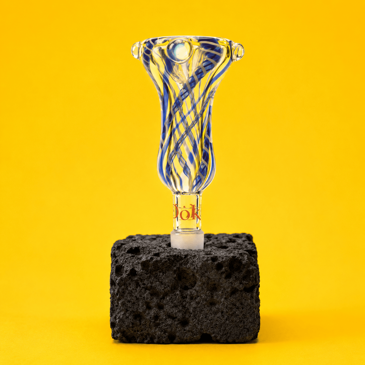 Dokha Stripe Shisha Bowl 14mm | Shisha Glass
