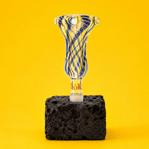 Dokha Stripe Shisha Bowl 14mm | Shisha Glass