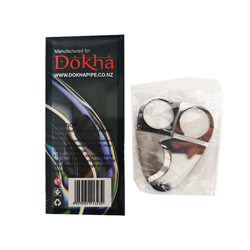 Dokha Triangle Stainless Steel Cigar Cutter | Shisha Glass